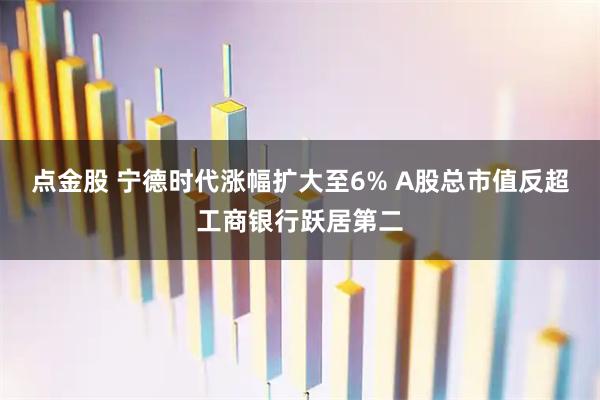 点金股 宁德时代涨幅扩大至6% A股总市值反超工商银行跃居第二